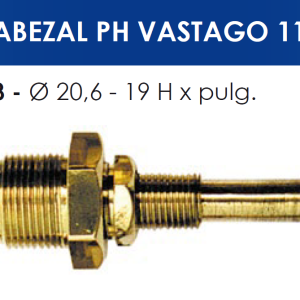 2058 2058 CABEZAL PH VASTAGO 1140