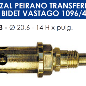 2073 2073 CAB.PEIRANO TRANSFER. BIDET 1096/4