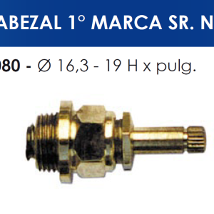 2080 2080 CABEZAL FV SR. NEGRO