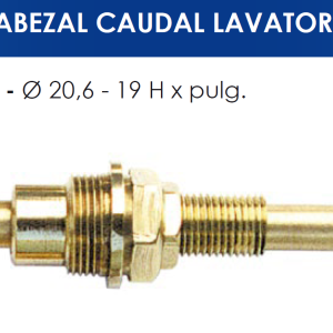 2087 2087 CABEZAL CAUDAL LAVATORIO