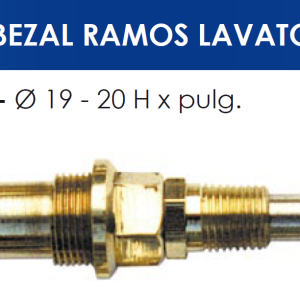 2103 2103 CABEZAL RAMOS LAVATORIO