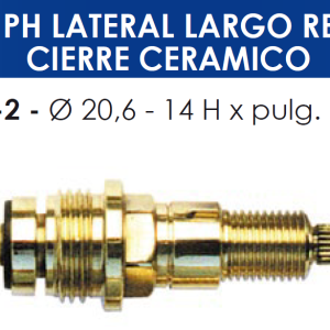 2114-2 2114/2  CABEZAL PH LATERAL LARGO REEMPLAZO C.CERAM