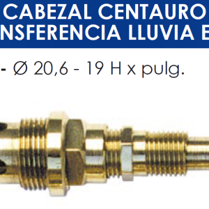 2121 2121 CABEZAL CENTAURO TRANSFERENCIA LLUVIA E.G.