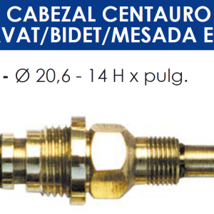 2123 2123 CABEZAL CENTAURO LAVAT/BIDET/MESADA E.F.