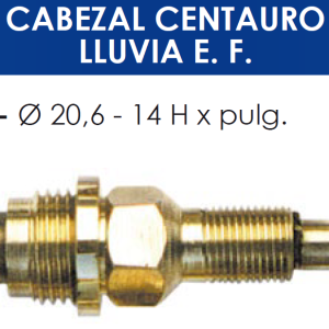 2124 2124 CABEZAL CENTAURO LLUVIA E.F.
