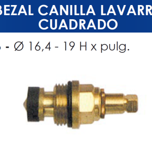 2136 2136 CABEZAL CANILLA LAVARROPA CUAD.