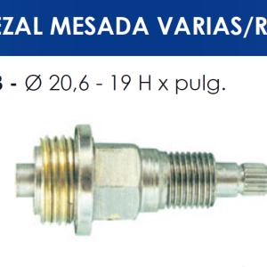 2143 2143 CABEZAL MESADAS VARIAS / ROCA