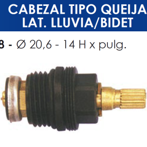 2148 2148 CABEZAL TIPO QUEIJA LAT.LLUVIA-BIDET