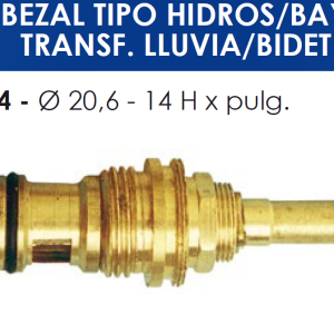 2154 2154 CABEZAL TIPO HIDROS-BAYCO TRANSF LLUVIA-BIDET