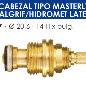 2157 2157 CABEZAL TIPO MASTERLY-STALGRIFF-HIDROMEX LAT