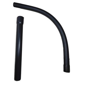 RRG40 VAINA CURVA CON ALARGUE RECTO PE NEGRO