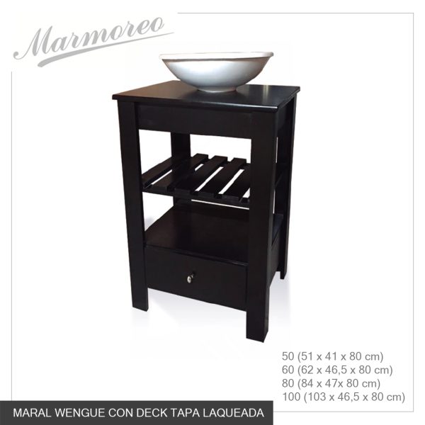 MUEBLE DECK Y TAPA MARAL