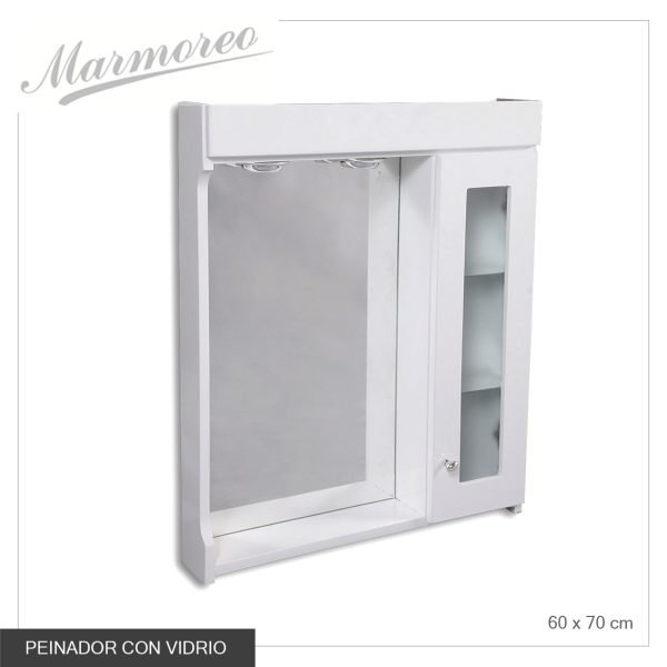 PEINADORCONVIDRIO MUEBLE ESPEJO VIDRIADO PEINADOR
