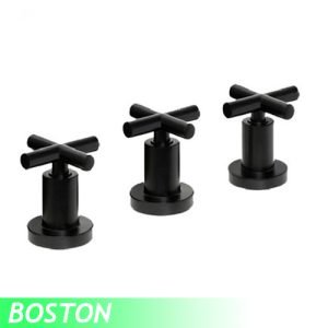 9957 BIDET BOSTON NEGRO 3 LLAVES - 9957