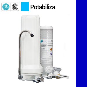 PURIFICADOR SOBREMESADA PVC BLANCO  (PU001)
