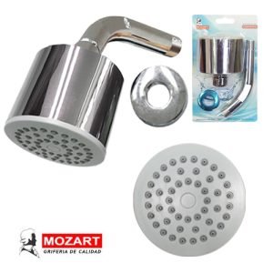 2112 DUCHA TUBO REDONDO ALTO C/BRAZO-ROCETA Y ANTIC BLISTER - 2112