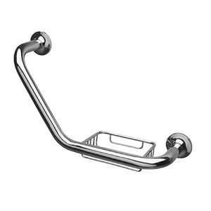 AGARRADERA 135° ACERO CON JABONERA  - 7021
