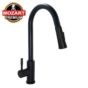 MONOC DAYTONA NEGRA COCINA ROCIADOR EXTRAIBLE  - 7079