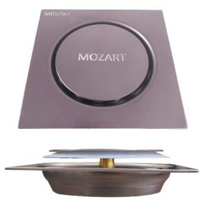 7302 REJILLA PRESS 10 X 10 CM 1.5 ESPESOR BLISTER ACERO INOX - 7302
