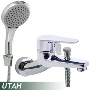 7957 DUCHA CON TRANSFERENCIA UTAH CROMADA - 7957