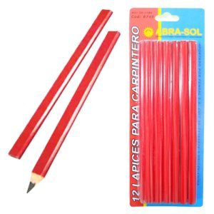 LAPIZ CARPINTERO [ UNIDAD 0.1 ]  X10U - 8745