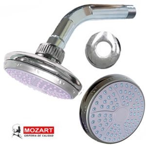 9377 DUCHA REDONDA ALTA GRIS BLISTER C/BRAZO Y ROCETA ANTIC - 9377