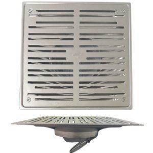 9803 REJILLA ACERO INOXIDABLE 10CM - 9803